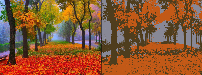 Image posterization.